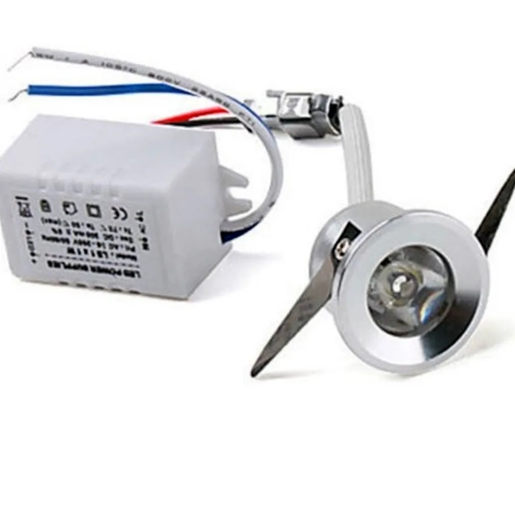 FARETTO LED 1W 220 Volt PUNTO LUCE ORIENTABILE SEGNAPASSO INCASSO CIELO STELLATO