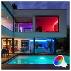 FARETTO RGB+WHITE 5W GU10 LAMPADINA LED CAMBIACOLORE TELECOMANDO CROMOTERAPIA