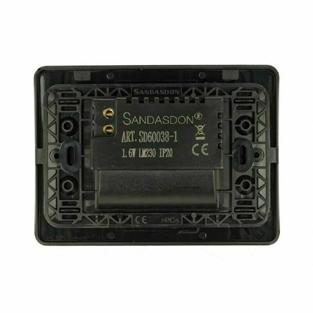 FARETTO SEGNAPASSO A LED PER SCATOLA 503 CON SENSORE MOVIMENTO LUCE FREDDA 6500K