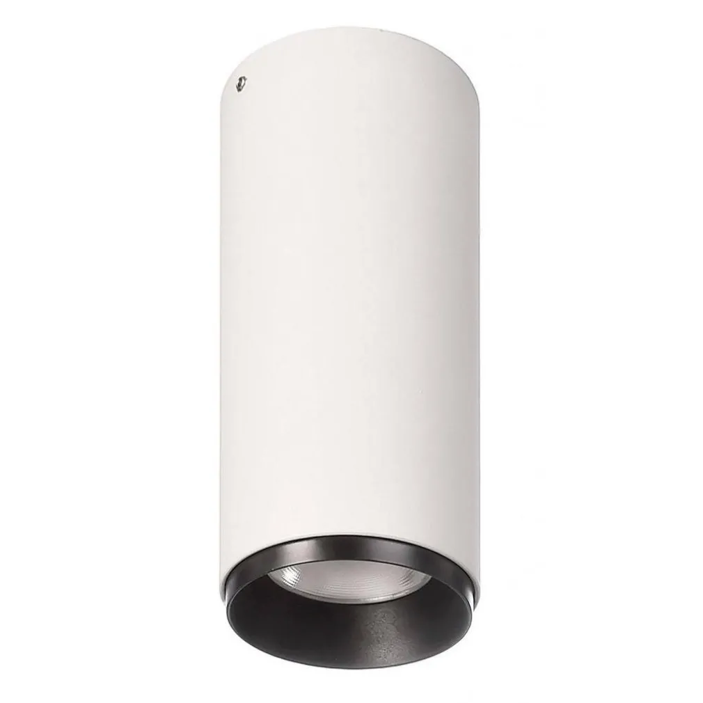 FARETTO SPOT SOFFITTO PLAFONIERA CILINDRO LED CCT 10W 2 IN 1 3000K 4000K MODERNA