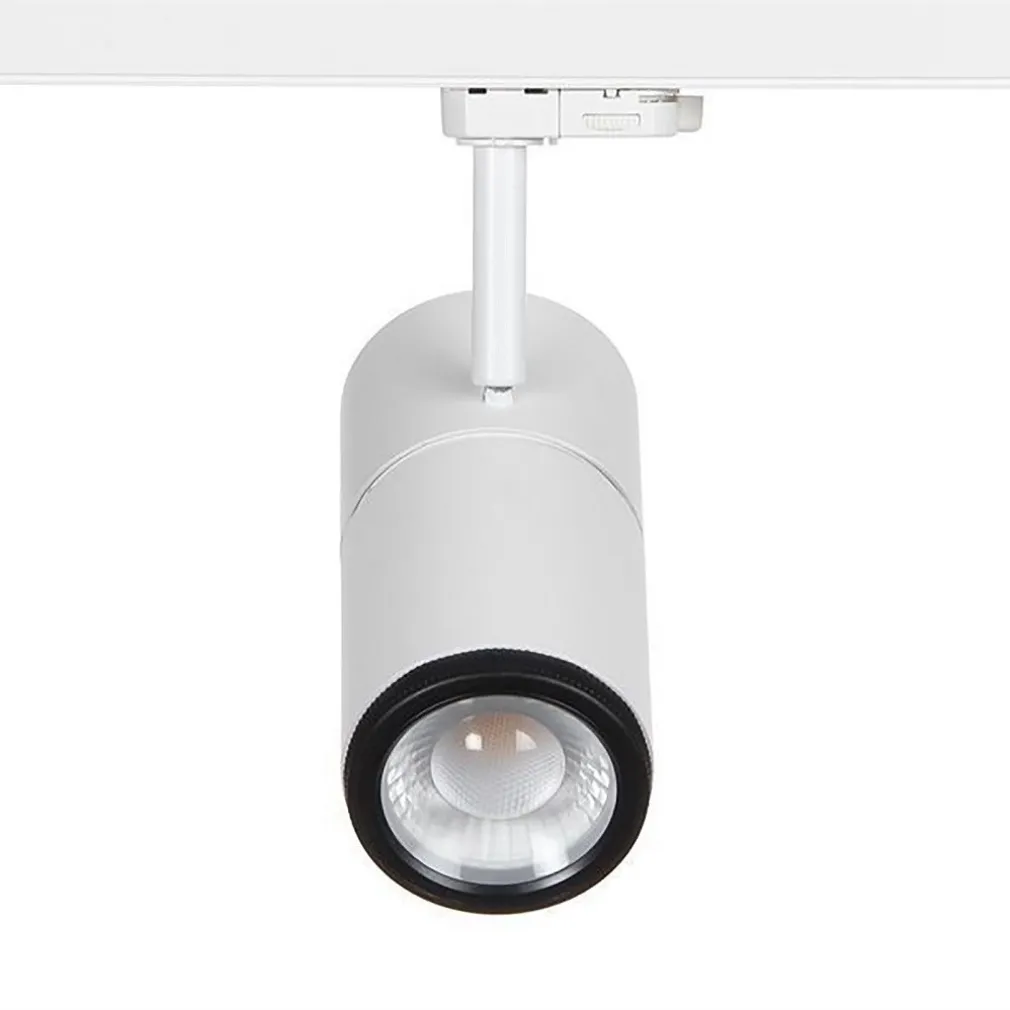FARETTO TRACK LED COB 34 W BINARIO TRIFASE VETRINE NEGOZIO 230V LUCE 3000K 4000K