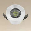 FARETTO 1W LED INCASSO A SOFFITTO IP20 BIANCO MINI SPOT SEGNAPASSI LUCE CALDA 00229