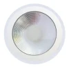 FARO FARETTO PANNELLO AD INCASSO A LED IN VETRO TONDO 10 WATT BIANCO LUCE
