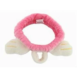 FASCIA PER CAPELLI DOCCIA SHAMPOO TRUCCO IN SPUGNA CON ALI AUREOLA ANGELO 59786