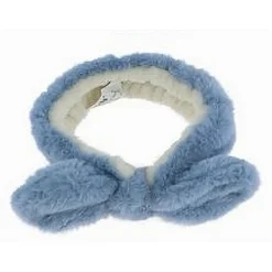 FASCIA PER CAPELLI DOCCIA SHAMPOO TRUCCO IN SPUGNA FIOCCO PELOSO 4 COLORI 87251