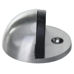 FERMAPORTA FERMA PORTA SEMI CIRCOLARE IN METALLO CON GOMMA ANTIGRAFFIO