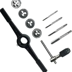 FILIERA MANUALE PER TUBI METALLO FILETTATURA RUBINETTI IDRAULICA M6 M4 M5 M8 M25