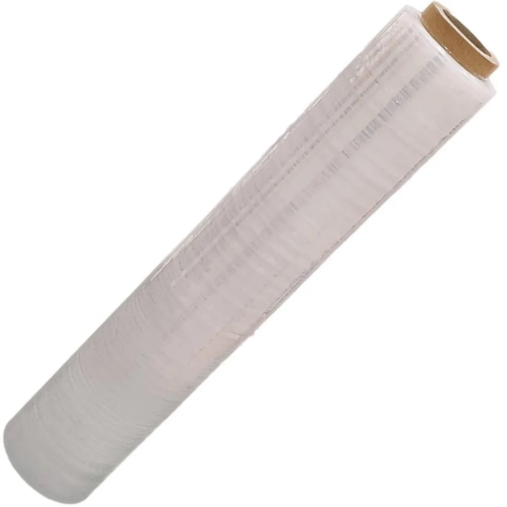 FILM ESTENSIBILE PELLICOLA TRASPARENTE ROTOLO MANUALE PER IMBALLO 160MX23MYX50CM