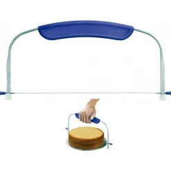 FILO TAGLIA TORTA IN ACCIAIO REGOLABILE 9 STRATI ORIZZONTALE 31 CM TAGLIATORTA