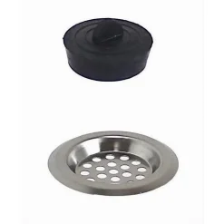 FILTRO CON TAPPO PER LAVELLO LAVANDINO LAVABO BAGNO CUCINA RUBINETTERIA 10396