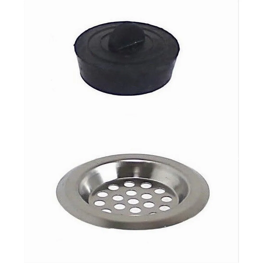 FILTRO CON TAPPO PER LAVELLO LAVANDINO LAVABO RUBINETTERIA BAGNO CUCINA 10395