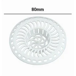 FILTRO GRIGLIA DI PROTEZIONE SCARICO PER LAVELLO CUCINA BAGNO DOCCIA Ø80MM 87630