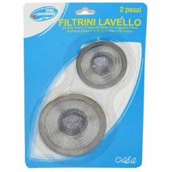FILTRO LAVELLO COCCINELLA DIAMETRO MM.Ø70 E 55 SET DA 2 PEZZI