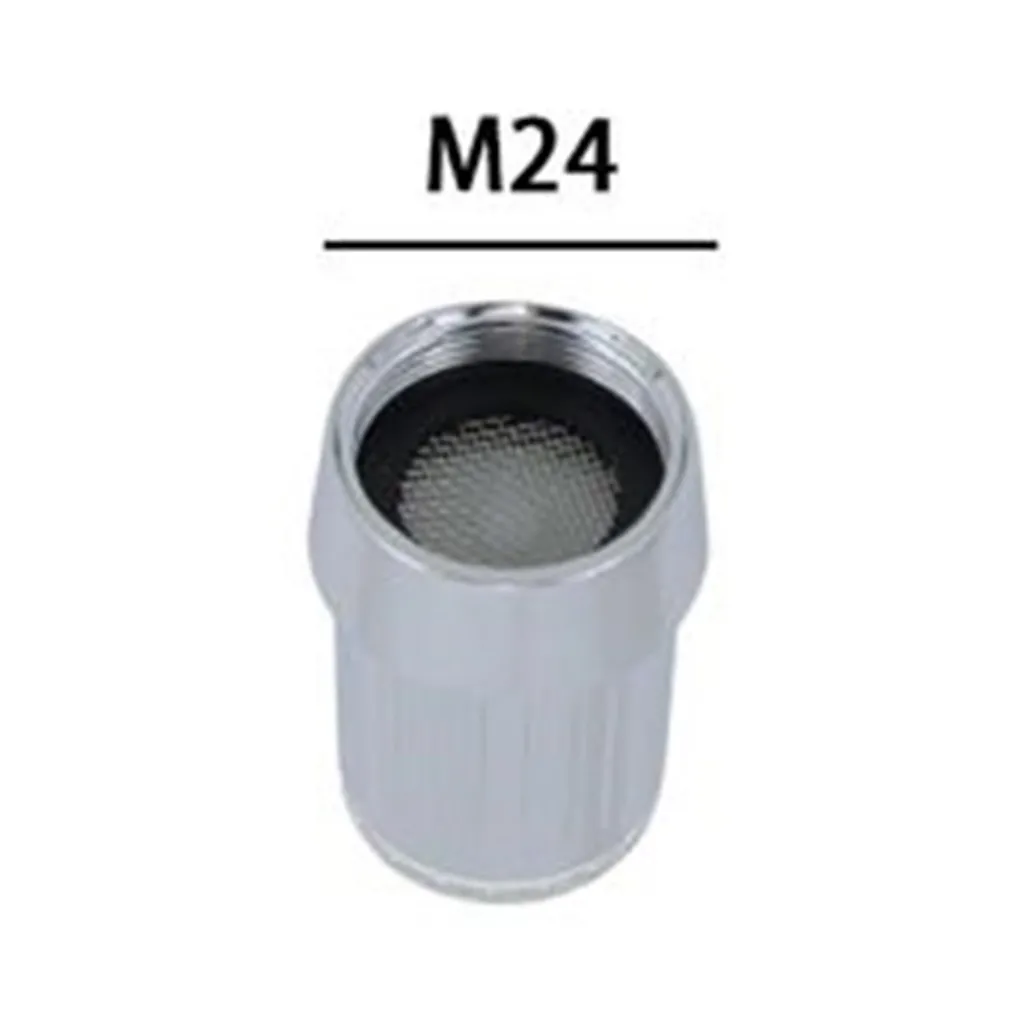 FILTRO RUBINETTO A LED RGB COLORATO M24 AERATORE RISPARMIO ACQUA CUCINA BAGNO 79909