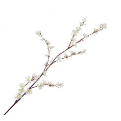 FIORI DI PESCO FINTI ARTIFICIALI PRIMAVERA DECORAZIONE INTERNO ESTERNO 100 CM