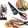 FORBICE TAGLIA PIZZA CON PALETTA REMOVIBILE MULTIFUNZIONE CON LAMA IN ACCIAIO