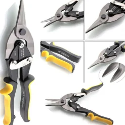 FORBICI STAGNO CESOIA PER LAMIERA A TAGLIO DRITTO 40mm FORBICE PROFESSIONALE