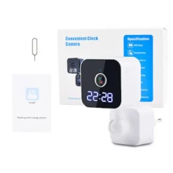 FOTOCAMERA HD 1080P WIFI SICUREZZA IP HOME CAM VISIONE NOTTURNA OROLOGIO Q-SX909