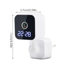 FOTOCAMERA HD 1080P WIFI SICUREZZA IP HOME CAM VISIONE NOTTURNA OROLOGIO Q-SX909