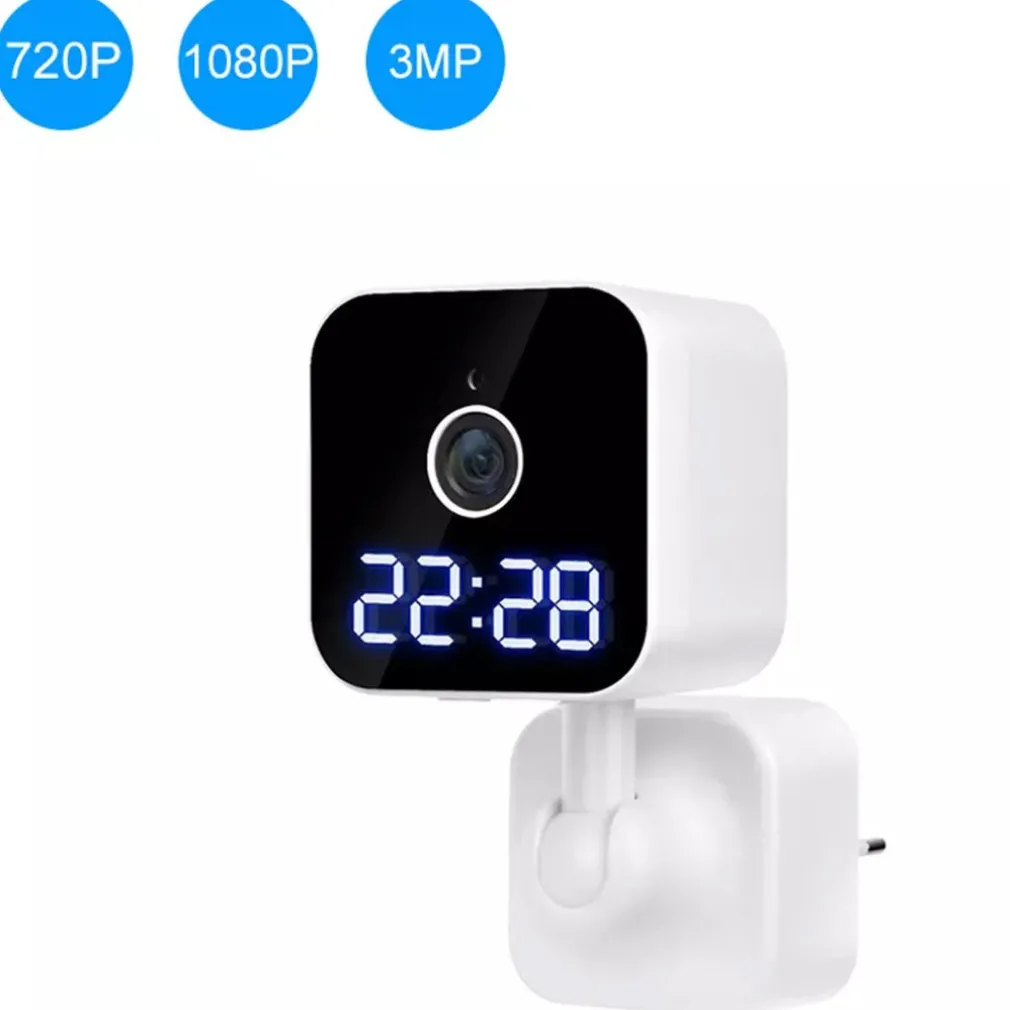 FOTOCAMERA HD 1080P WIFI SICUREZZA IP HOME CAM VISIONE NOTTURNA OROLOGIO Q-SX909