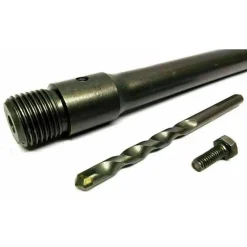 FRESA A TAZZA 110 MM CAROTATRICE CON ASTA SDS PLUS 60 CM CALCESTRUZZO CEMENTO