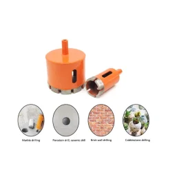 FRESE A TAZZA DIAMANTATA DIAM. Ø 14-50 mm PER VETRO MARMO CERAMICA E VETRORESINA