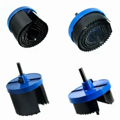 FRESE A TAZZA TRAPANO PER LEGNO PLASTICA SET 7 PZ PEZZI VARIE MISURE