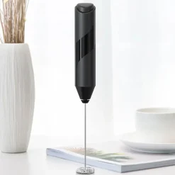 FRULLINO MONTALATTE SCHIUMALATTE SCHIUMINO PER CAPPUCCINO CAFFè LATTE A BATTERIA