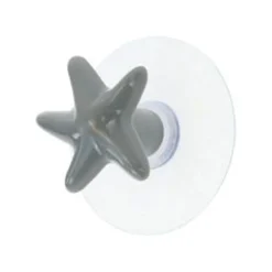 GANCIO APPENDINO ADESIVO APPENDIABITI DA PARETE CUCINA BAGNO FORMA STELLA COLORATA 10807