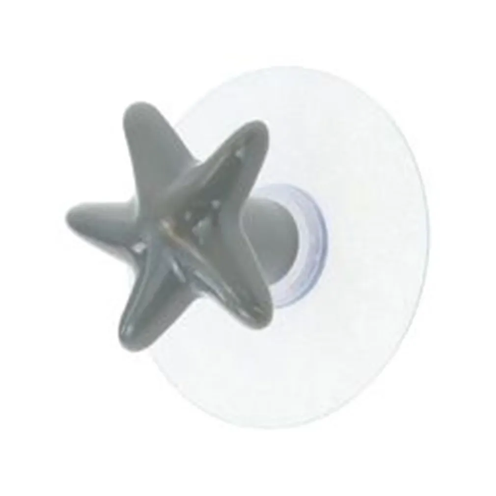 GANCIO APPENDINO ADESIVO APPENDIABITI DA PARETE CUCINA BAGNO FORMA STELLA COLORATA 10807