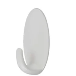 GANCIO APPENDINO ADESIVO DA PARETE CASA CUCINA BAGNO ATTACCAPANNI OVALE 59675