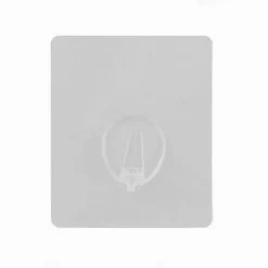 GANCIO APPENDINO AUTOADESIVI PARETE CUCINA BAGNO ATTACCAPANNI TRASPARENTE 87752