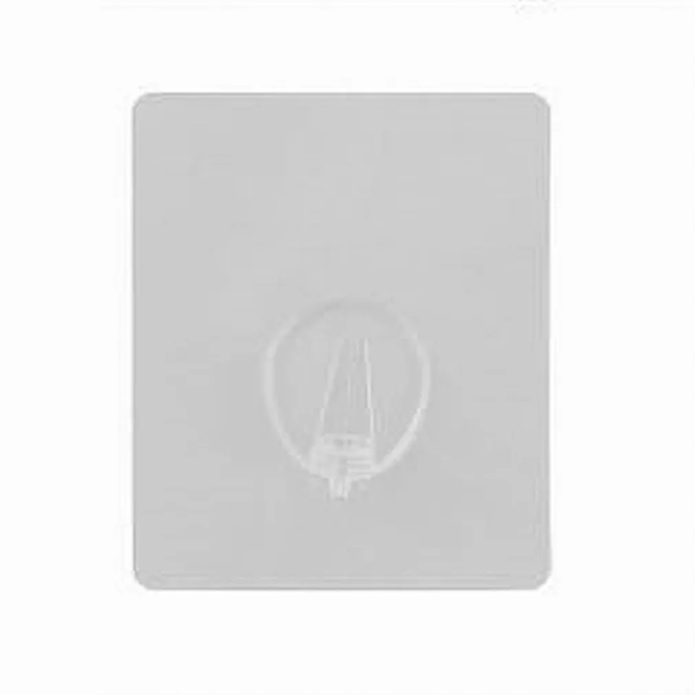 GANCIO APPENDINO AUTOADESIVI PARETE CUCINA BAGNO ATTACCAPANNI TRASPARENTE 87752