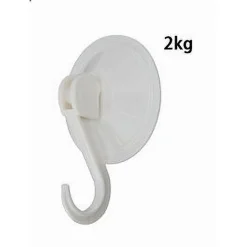 GANCIO APPENDINO DA PARETE CON VENTOSA PER CASA CUCINA BAGNO ATTACCAPANNI 59672