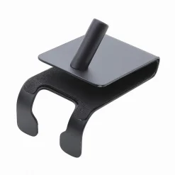 GANCIO BIFACCIALE PER BOX DOCCIA 3 GANCI ACCAPPATOIO TERGIVETRO BAGNO NERO 87773