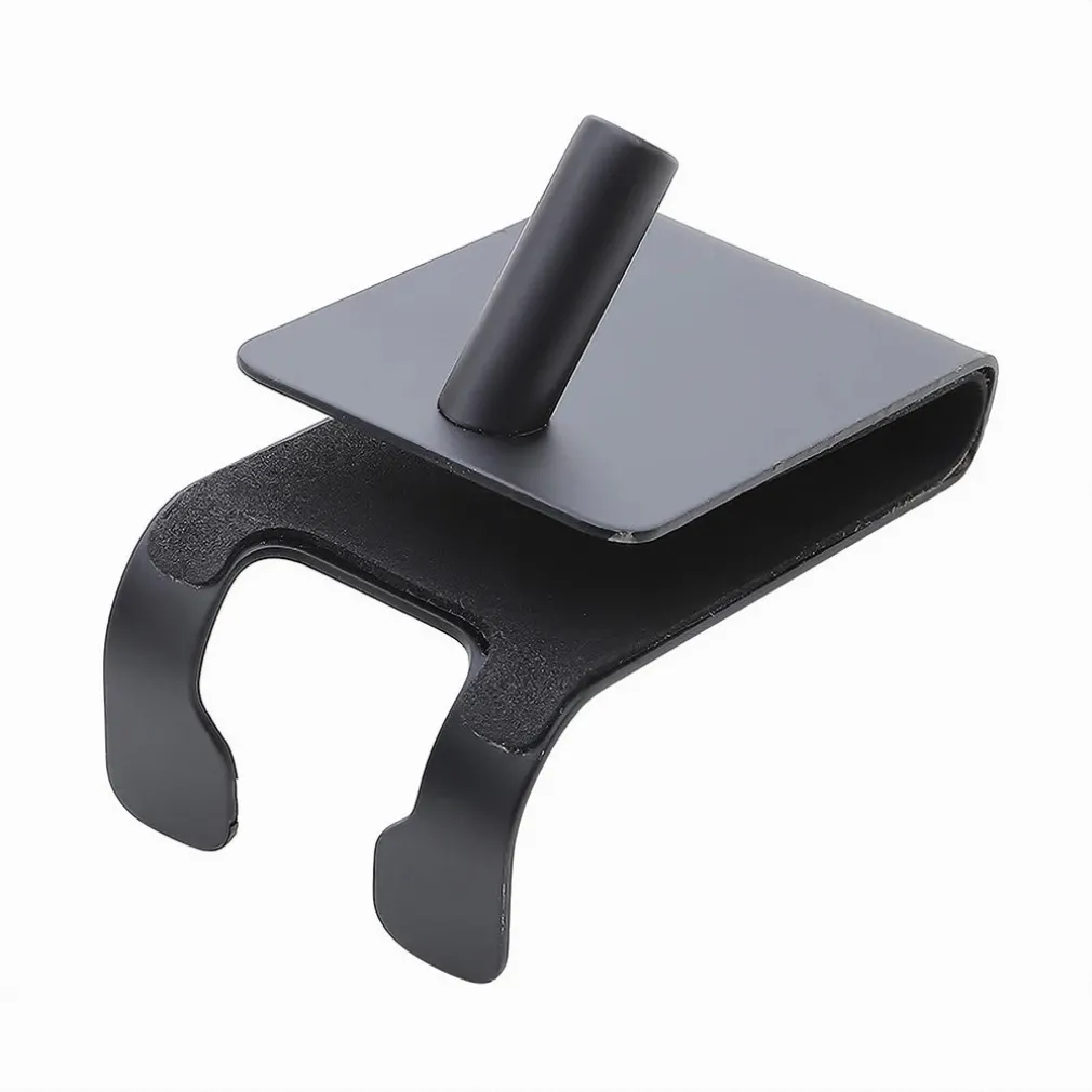 GANCIO BIFACCIALE PER BOX DOCCIA 3 GANCI ACCAPPATOIO TERGIVETRO BAGNO NERO 87773