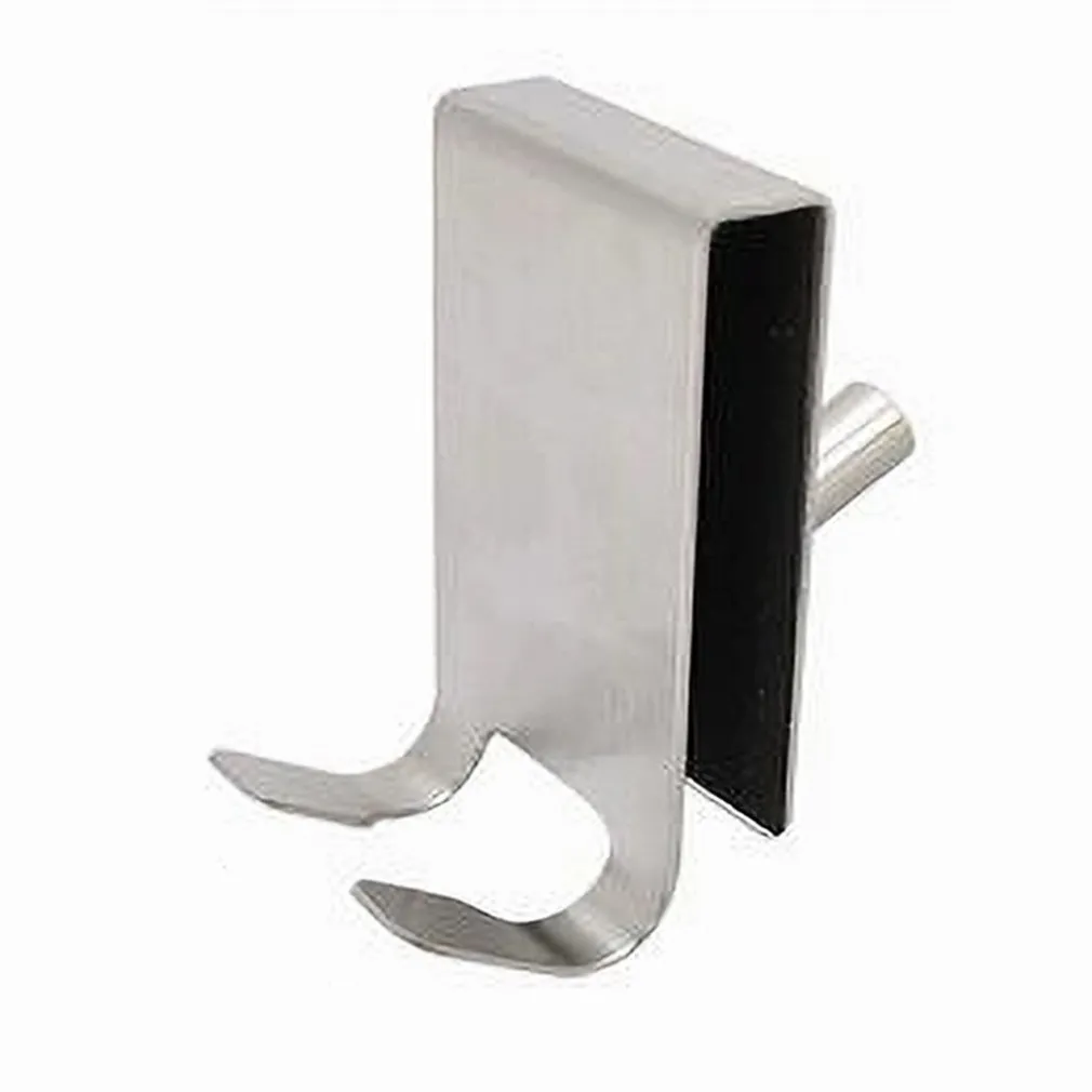 GANCIO BIFACCIALE PORTA BOX DOCCIA A 3 GANCI ACCAPPATOIO TERGIVETRO BAGNO 87768