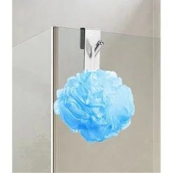 GANCIO DOPPIO PER PORTA BOX DOCCIA PER APPENDERE ASCIUGAMANI BAGNO 4X18 CM 87766