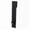 GANCIO PER BOX DOCCIA APPENDI ASCIUGAMANO ACCAPPATOIO BAGNO 4 X 18 CM NERO 87770