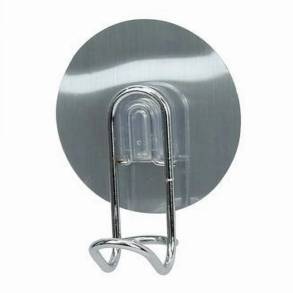 GANCIO PORTA ASCIUGAMANI MONTAGGIO A PARETE BAGNO CON BIADESIVO 8X4.5X10CM 79834