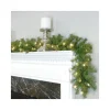 GHIRLANDA NATALIZIA 250CM 200 PUNTE 100 LUCI LED BIANCO CALDO DECORAZIONI NATALE