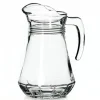 GIARA CARAFFA IN VETRO DA 1140CC BROCCA ACQUA VINO BEVANDE CUCINA