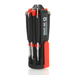 GIRAVITE CACCIAVITE 8IN1 A 6 LED MULTIFUNZIONE TORCIA MULTIUSO LUCI CACCIAVITI