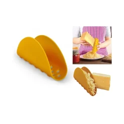 GRATTUGIA A FORMA DI TACO TACOS GRATTA FORMAGGIO VERDURE IN PLASTICA GRATE