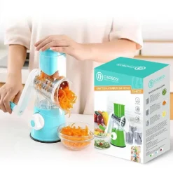GRATTUGIA A TAMBURO MANUALE PER CUCINA CASA DA TAVOLO TRITATUTTO AFFETTA TX-9722