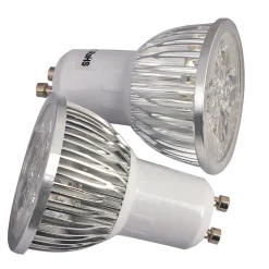 GU10 Lampadina a LED 5W LAMPADA LUCE Bianco Freddo AC95-240V luce bianco