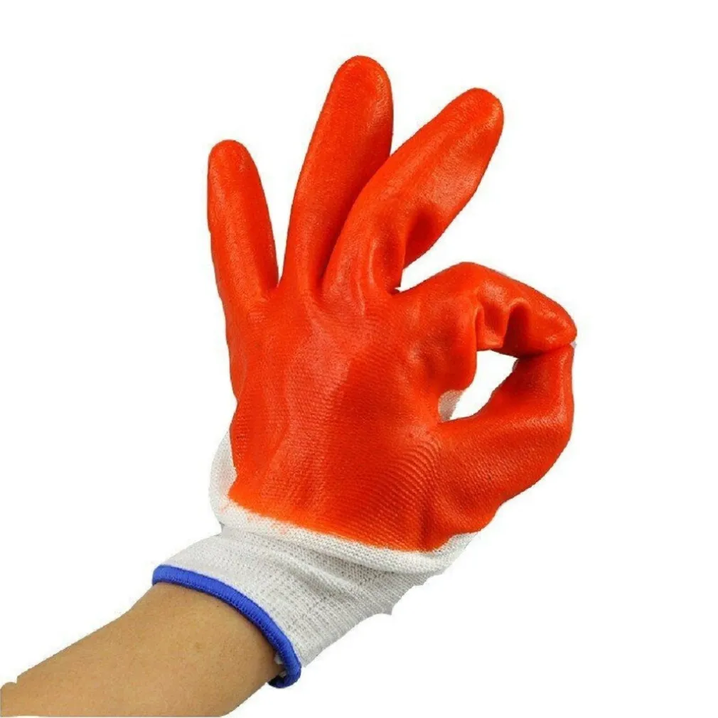 GUANTI DA LAVORO SPALMATI IN NITRILE ANTICALORE ANTITAGLIO ANTINFORTUNISTICA XL