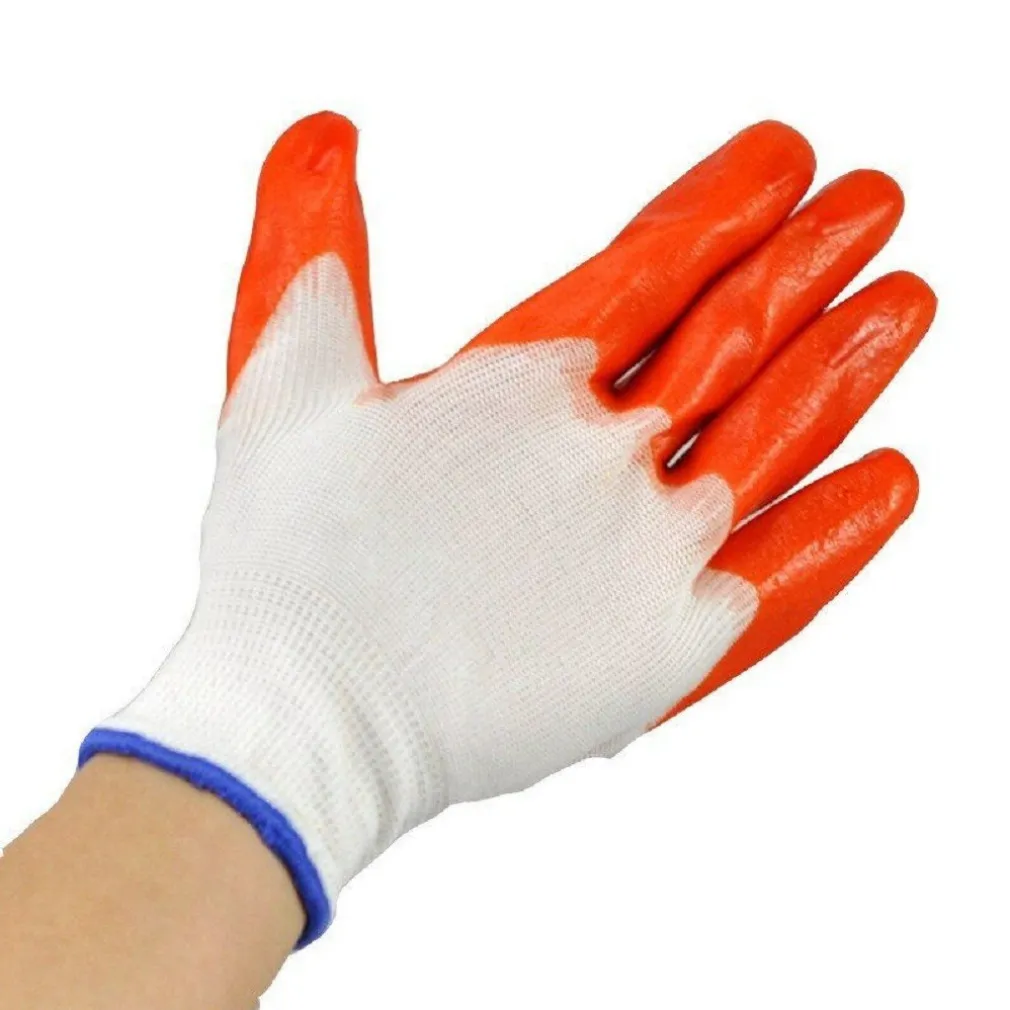 GUANTI DA LAVORO SPALMATI IN NITRILE ANTICALORE ANTITAGLIO ANTINFORTUNISTICA XL