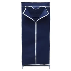 GUARDAROBA IN TESSUTO ARMADIO 145 X 75 X 45 CM APPENDIABITI ORGANIZZATORE