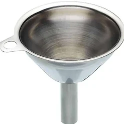 IMBUTO IN ACCIAIO TRAVASO 11 CM CUCINA OLIO ACETO LIQUORE LABORATORIO PROFUMO